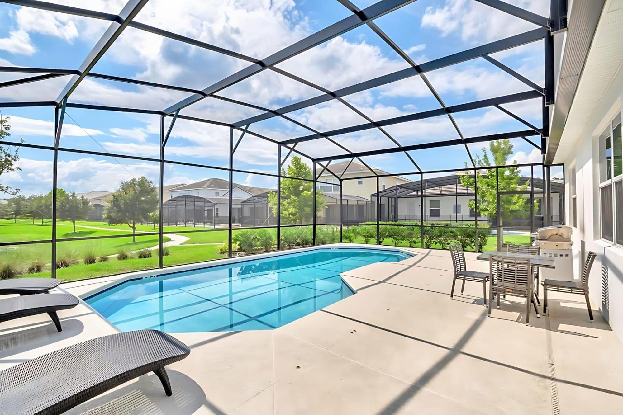Family Resort - 6Br Mansion - Private Pool, Home Theater, Bbq And More Kissimmee Exterior photo